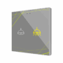 ZVIFR2 - Flat RGB 2. Pulsador capacitivo de cristal – 2 botones - Personalizado.