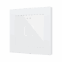 ZVIFR55X1W - Flat RGB 55 X1. Pulsador capacitivo de cristal 55x55 – 1 botón - Blanco (marco ZS55 no incluido).