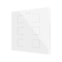 ZVIFR6W - Flat RGB 6. Pulsador capacitivo de cristal – 6 botones - Blanco.