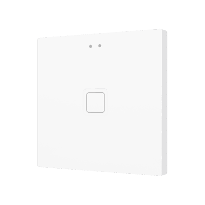ZVITR1W – Tecla RGB 1. Pulsador capacitivo de policarbonato – 1 botón – Blanco.