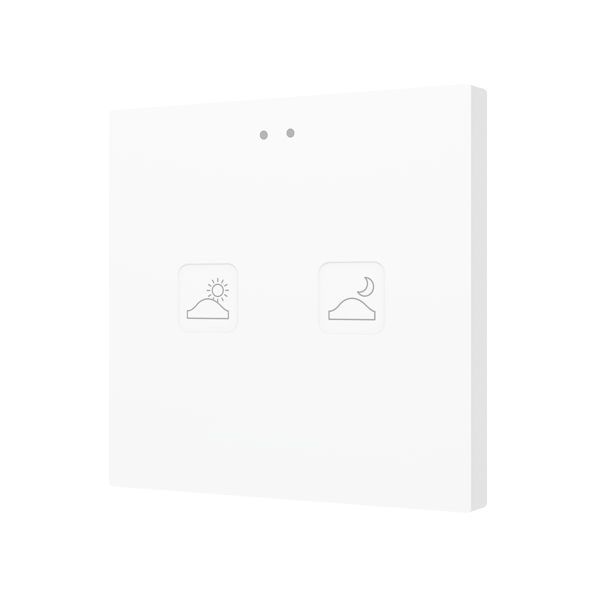 ZVITR2 - Tecla RGB 2. Pulsador capacitivo de policarbonato - 2 botones - Personalizado. - Imagen 5