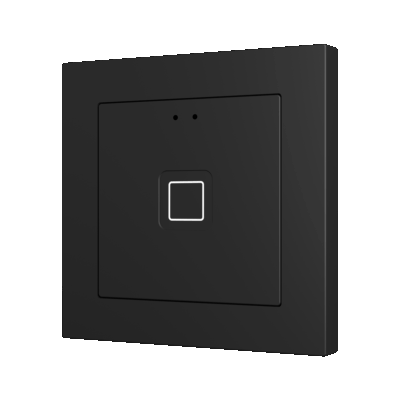 ZVITR55X1A – Tecla RGB 55 X1. Pulsador capacitivo de policarbonato 55×55 – 1 botón – Antracita (marco ZS55 no incluido).