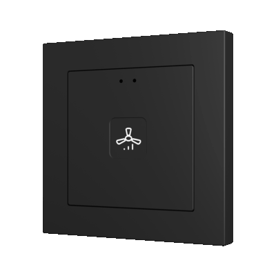 ZVITR55X1 – Tecla RGB 55 X1. Pulsador capacitivo de policarbonato 55×55 – 1 botón – Personalizado (marco ZS55 no incluido).