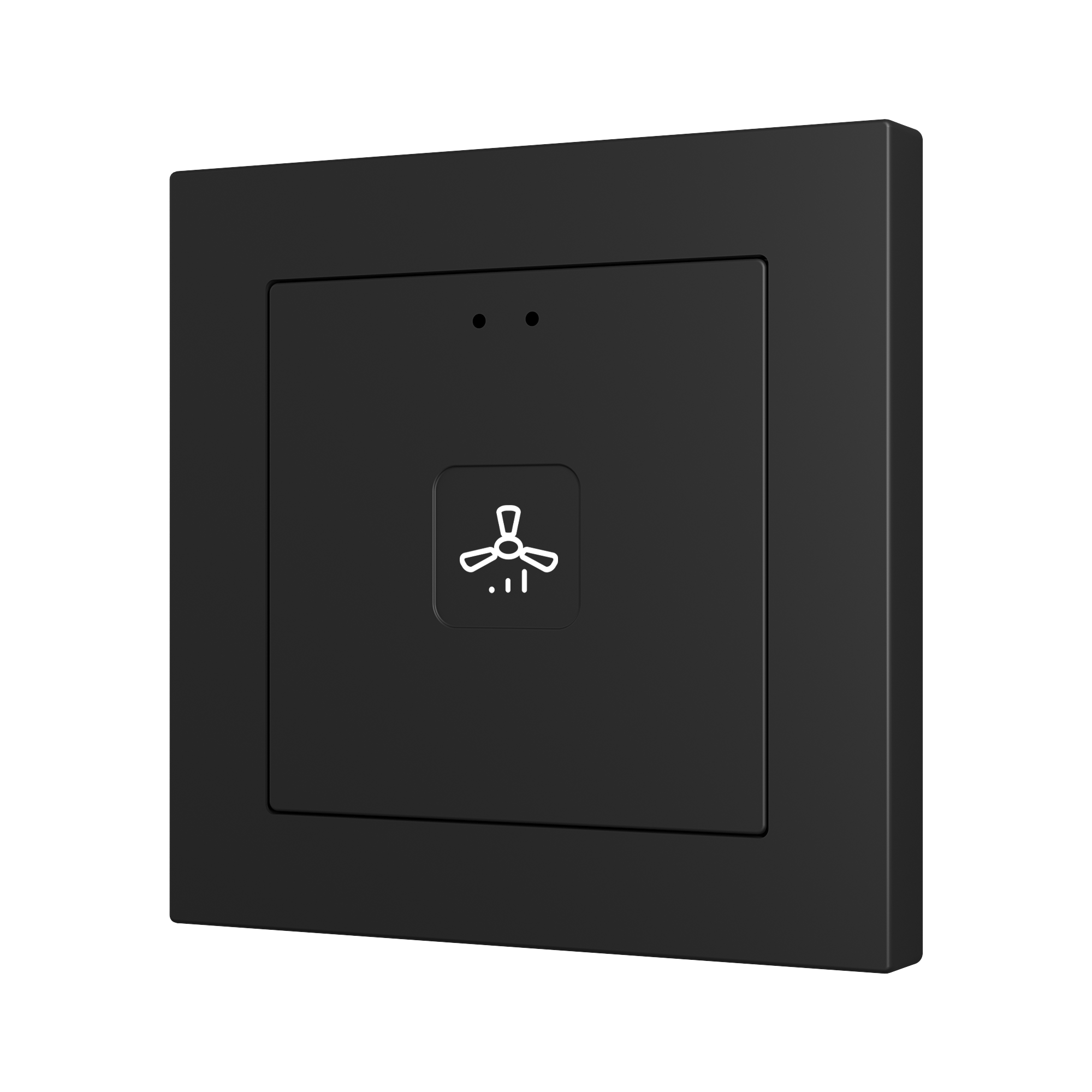 ZVITR55X1 - Tecla RGB 55 X1. Pulsador capacitivo de policarbonato 55x55 - 1 botón - Personalizado (marco ZS55 no incluido).