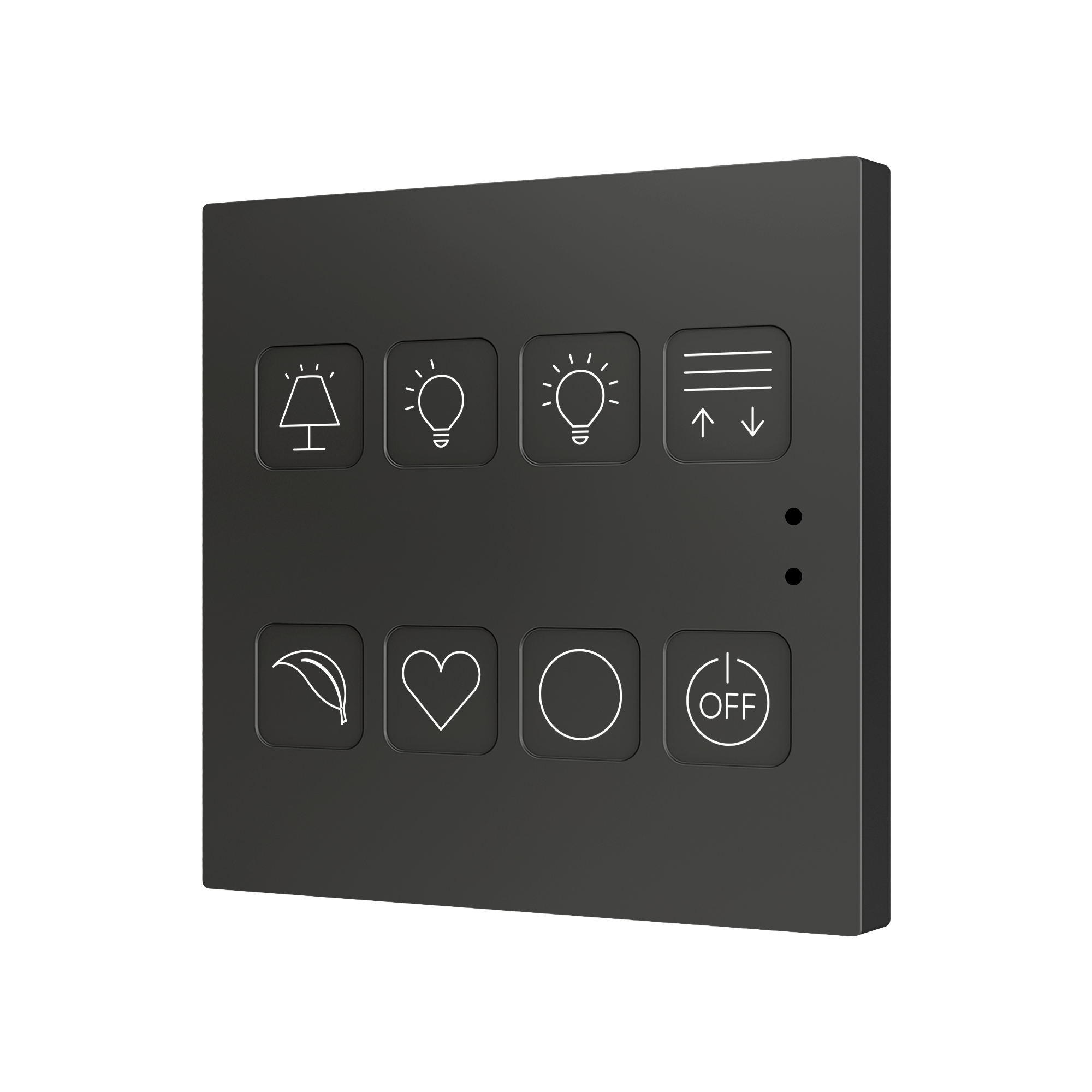 ZVITR8 - Tecla RGB 8. Pulsador capacitivo de policarbonato - 8 botones - Personalizado. - Imagen 7