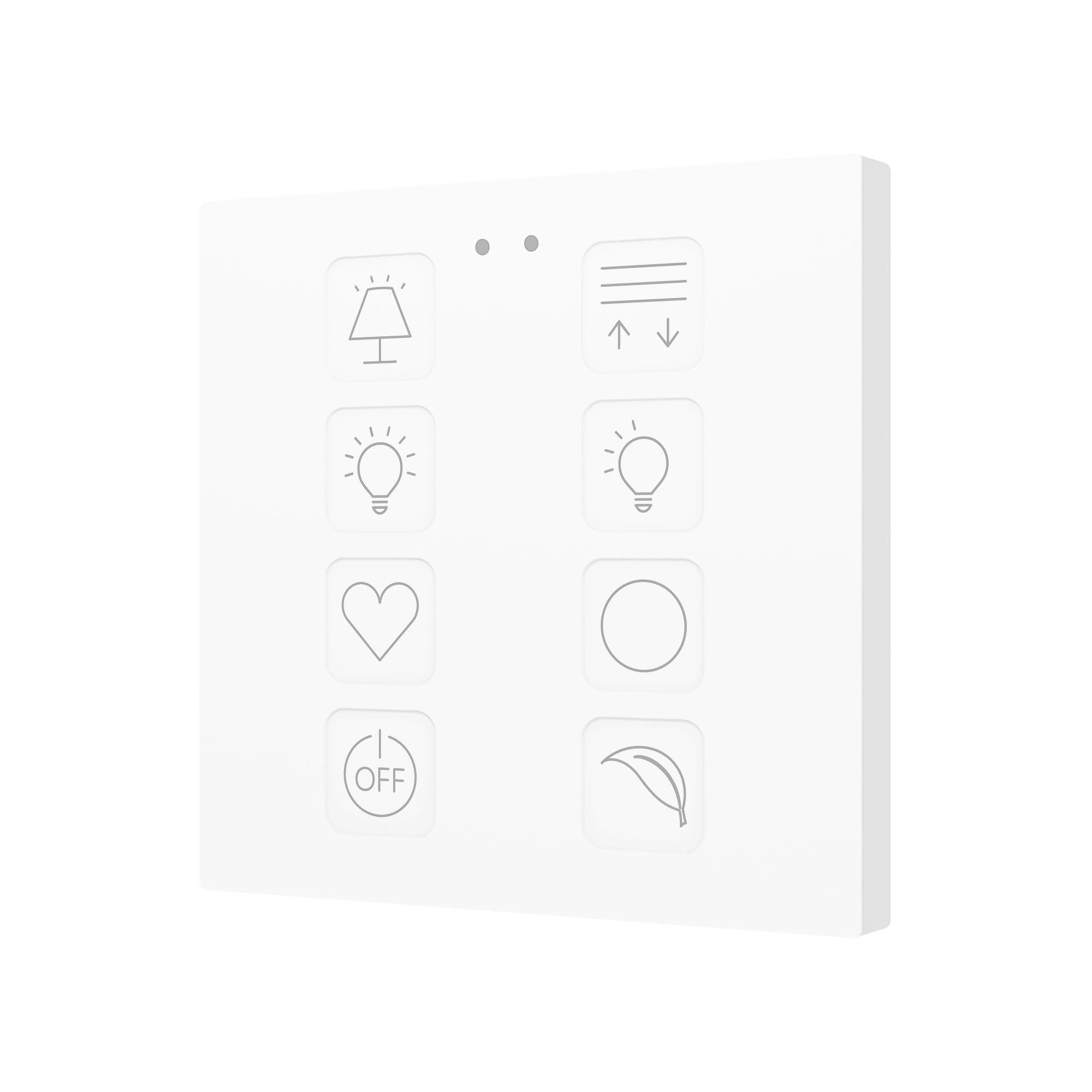 ZVITR8 - Tecla RGB 8. Pulsador capacitivo de policarbonato - 8 botones - Personalizado. - Imagen 6
