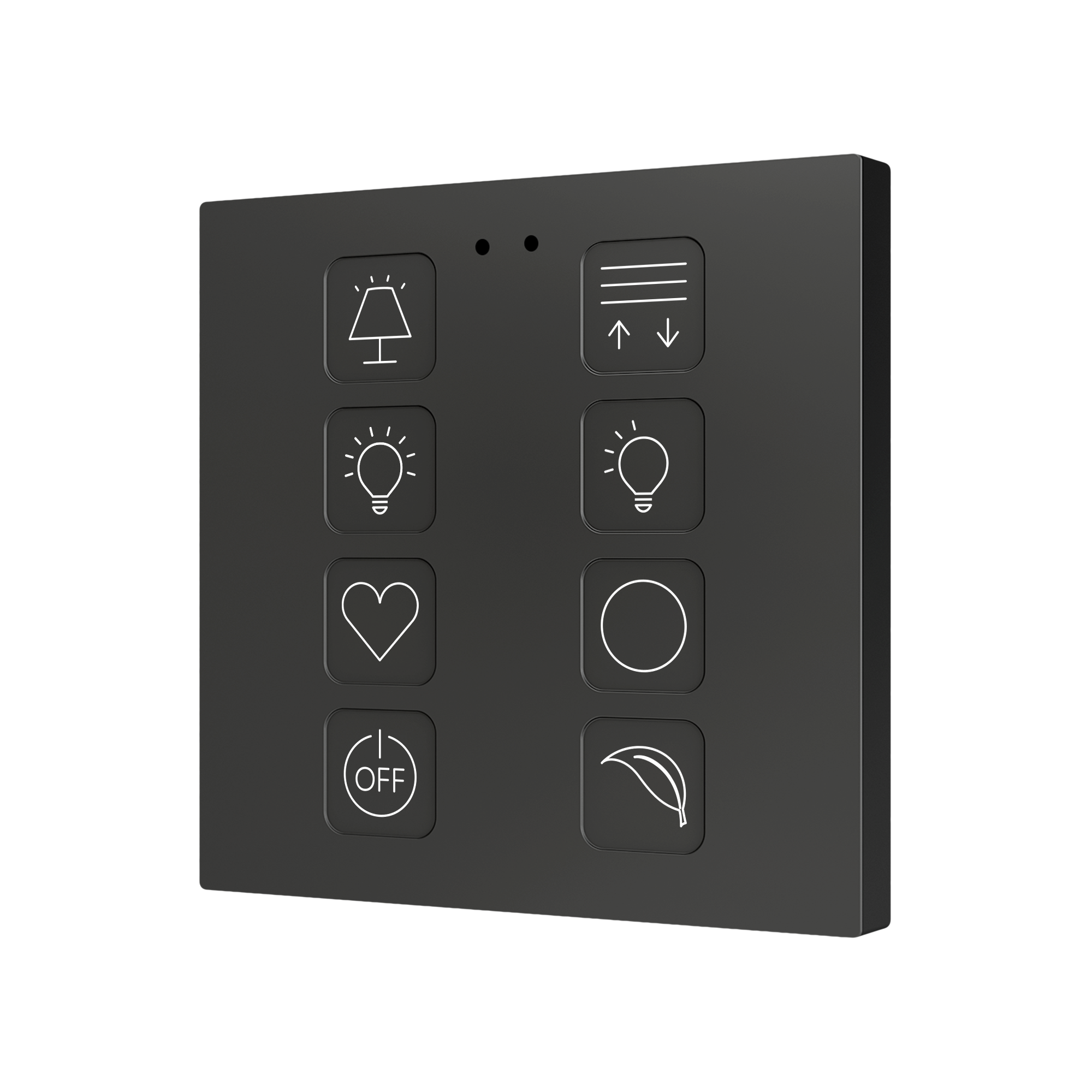 ZVITR8 - Tecla RGB 8. Pulsador capacitivo de policarbonato - 8 botones - Personalizado. - Imagen 3