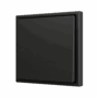 ZS70CSOFT11A - ZS70. Tecla simple para pulsador Soft KNX 70x70 mm. Pulsación abajo - Antracita.