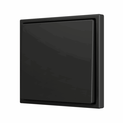 ZS701PB1A – ZS70. Pulsador Soft simple para 1 entrada binaria 70×70 mm – Antracita.